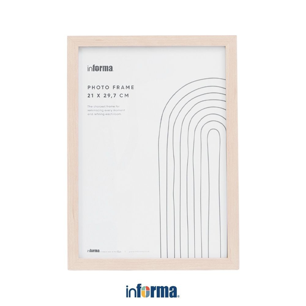Informa A4 Photo Frame Aesthetic Framenatural Photo Frame Display Home ...