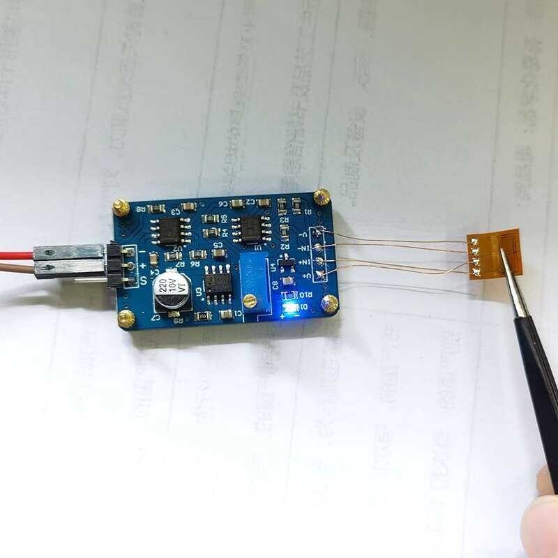 ღ High precision full bridge strain gauge module bending sensor steel ...