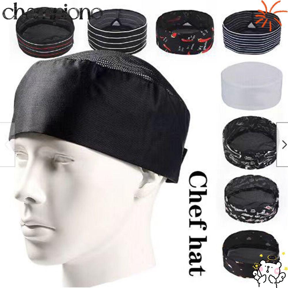 CHAMPIONO Chef Hat, Headwear Men&Women Work Hat, Forward Cap Catering ...