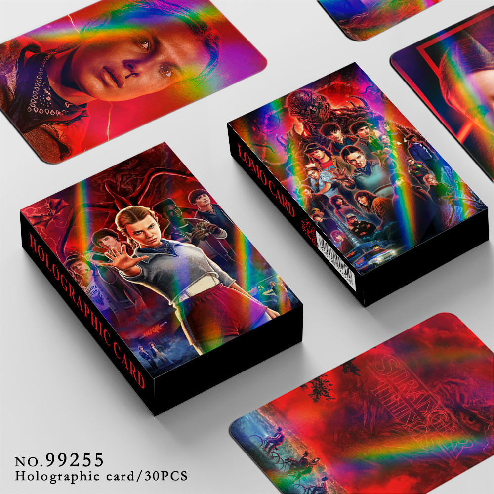 30-96pcs/box TV Drama Stranger Things Taylor Swift Postcards Heated ...