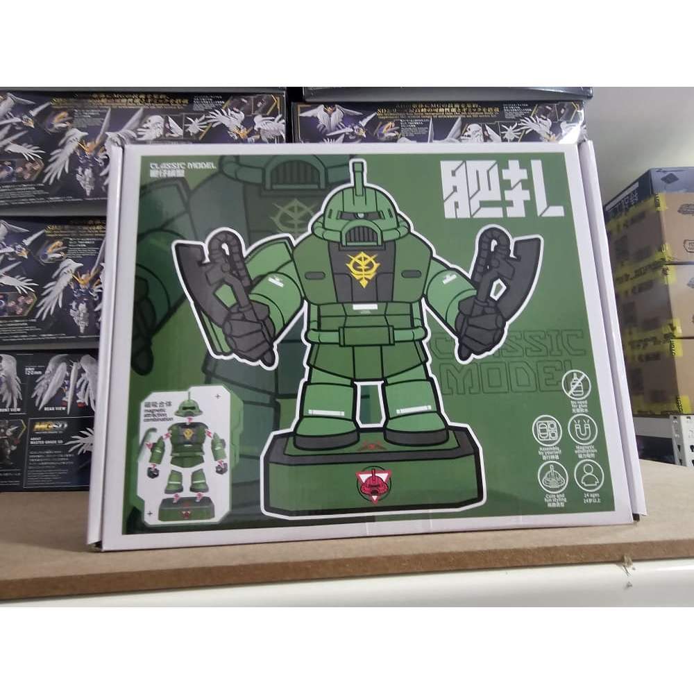 Fat Guy Model FZ-1 Middle-aged Zaku Magnetic Model Kit | Shopee Philippines
