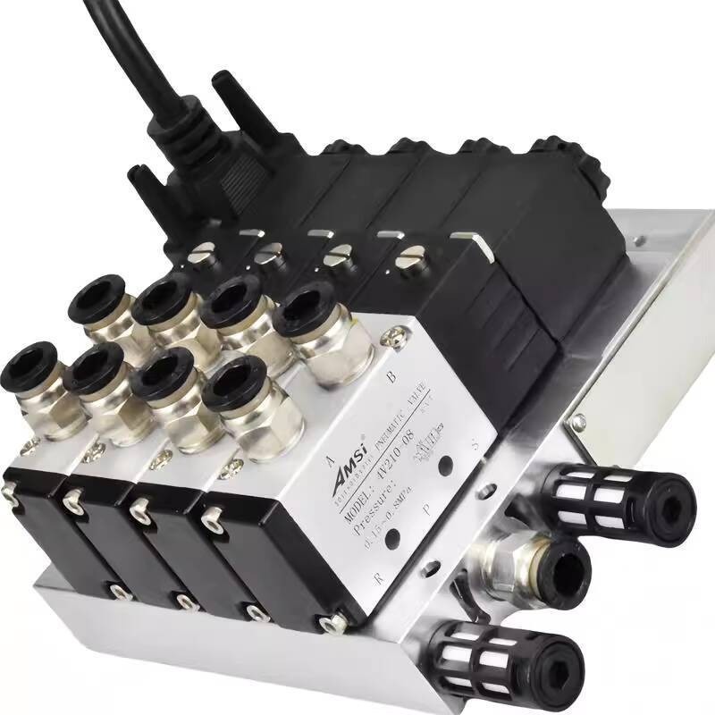 F Bottom Insert Integrated Pneumatic Solenoid Valve Valve Island Bus ...