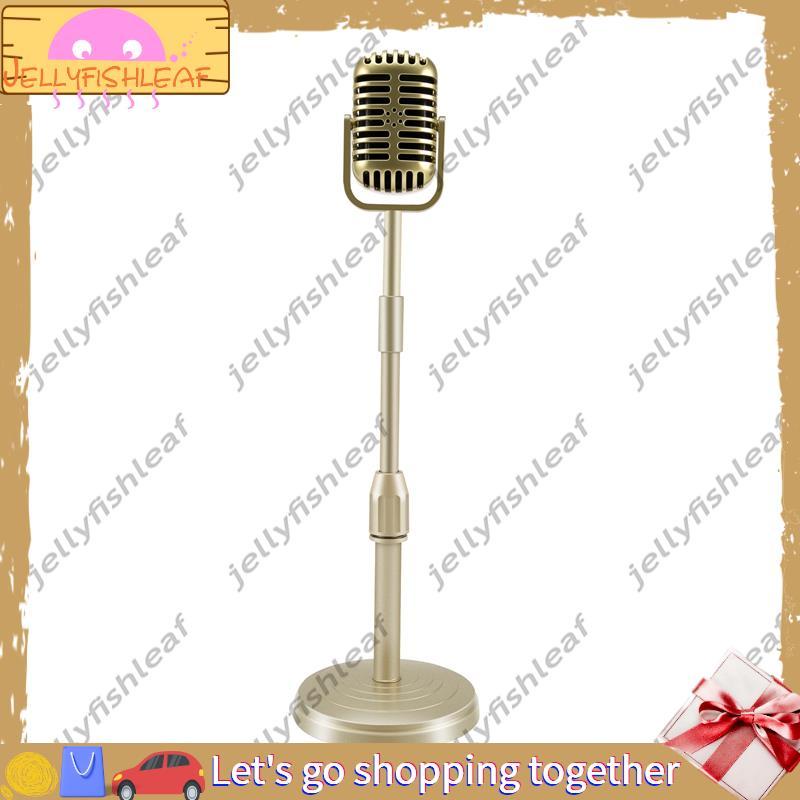 [Concessional J]Vintage Desktop Microphone Prop Model with Adjustable ...
