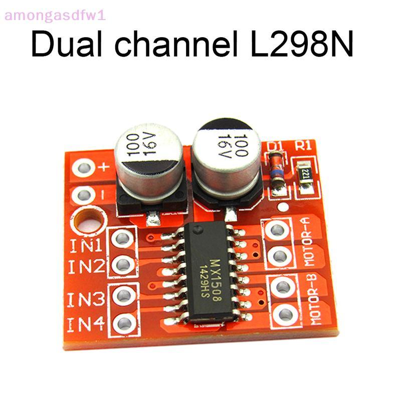 amongasdfw1 Dual Channel DC Motor Driver Mini Module PWM Speed Control ...