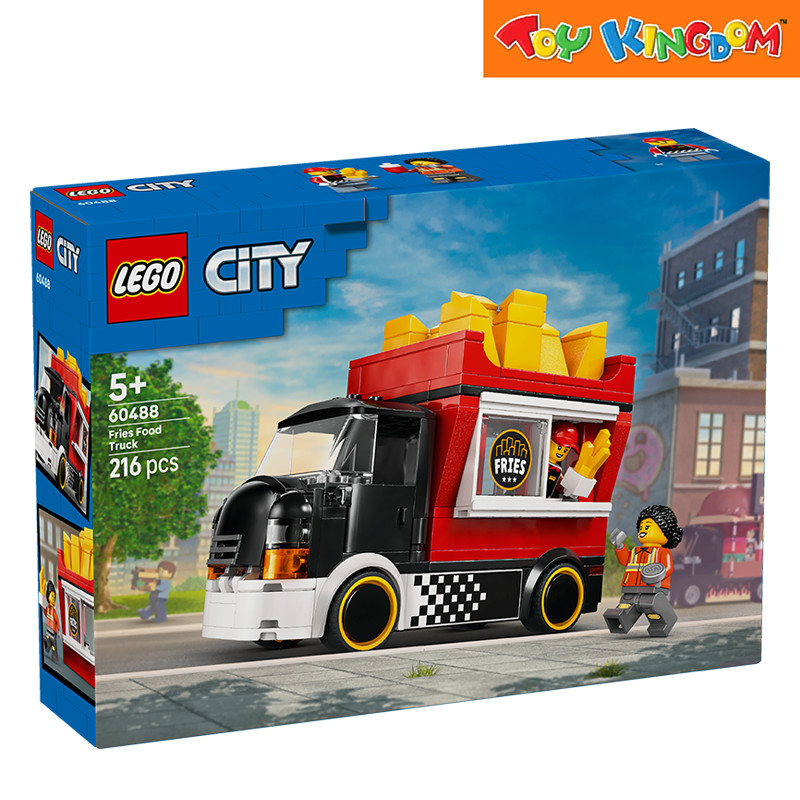 LEGO City 60488 Fries Food Truck 216 pieces Building Blocks | Shopee ...