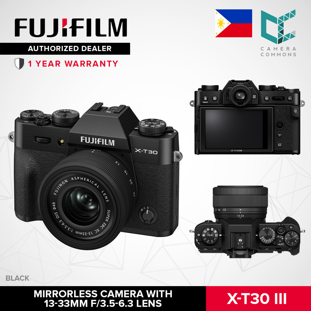 FUJIFILM X-T30 III Mirrorless Camera with XC 13-33mm f/3.5-6.3 OIS Kit ...
