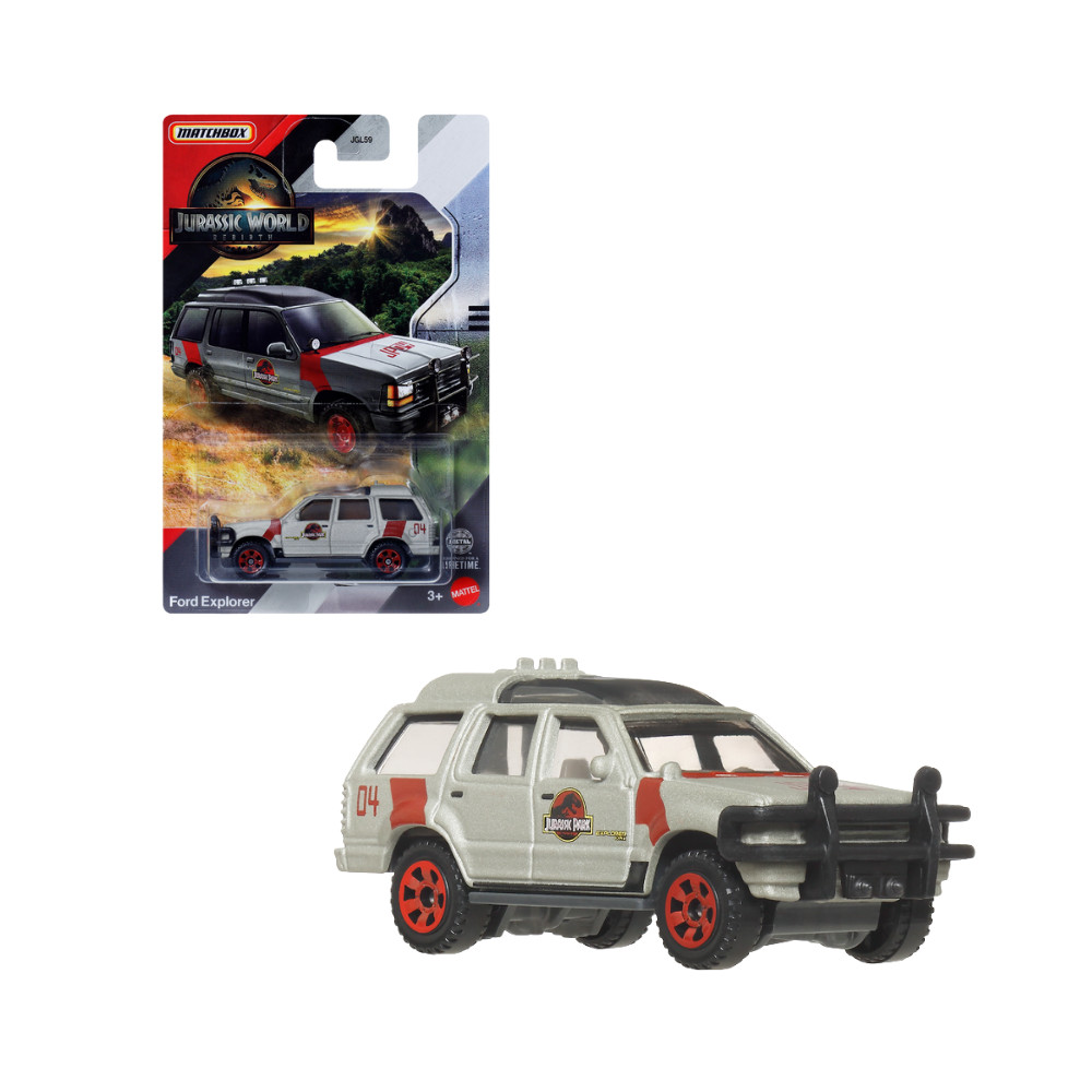 Matchbox Jurassic World Rebirth – Veicolo Fuoristrada Ingen – Scala 1/64 - Foto 5