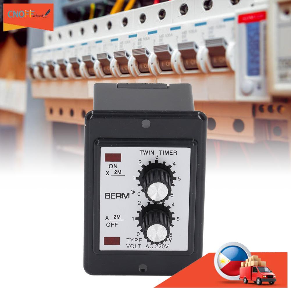 Timer Relay Twin Anti Interference AC220V 8 Pin Terminal for Equipment ...