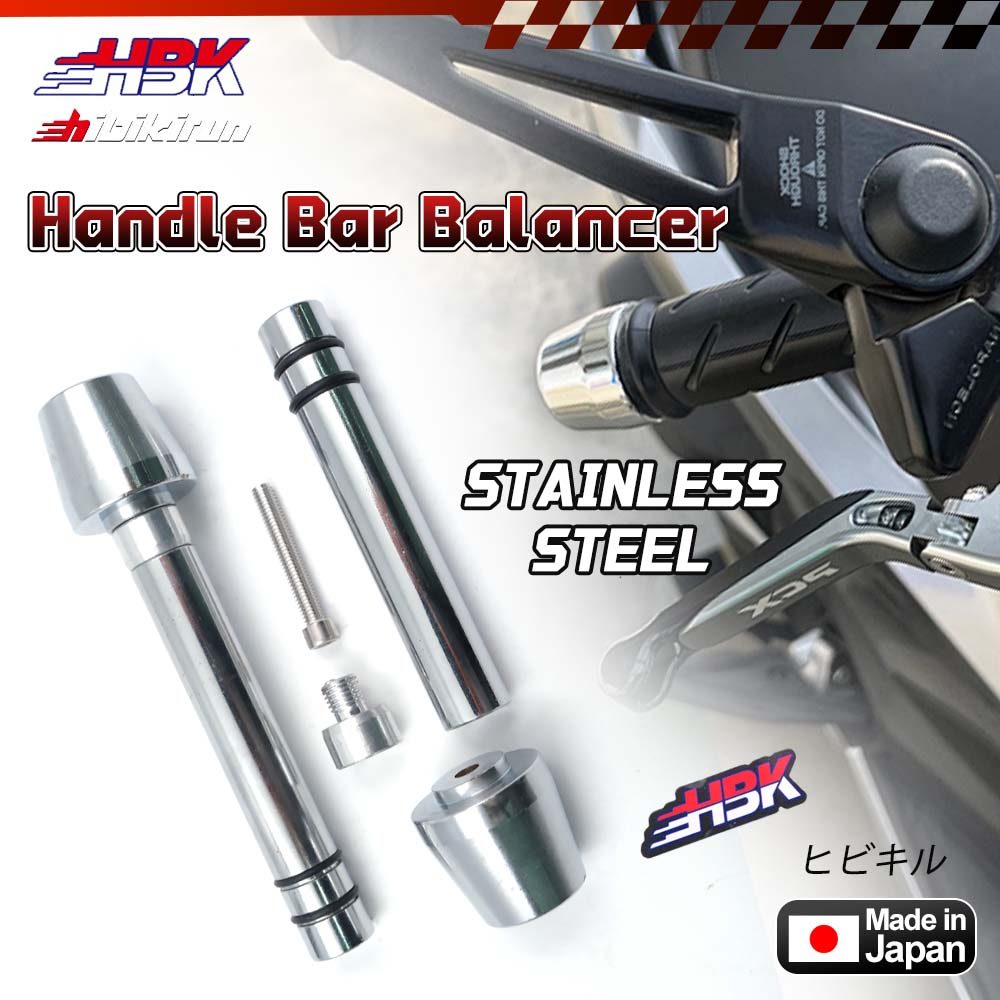 HBK Super Heavy Duty Handle Bar Balancer Stainless Steel Cnc End Cap ...
