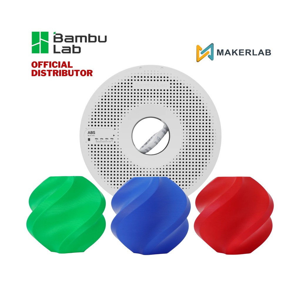 Bambu Lab 3D Printer ABS Filament 1.75mm 1KG | Shopee Philippines