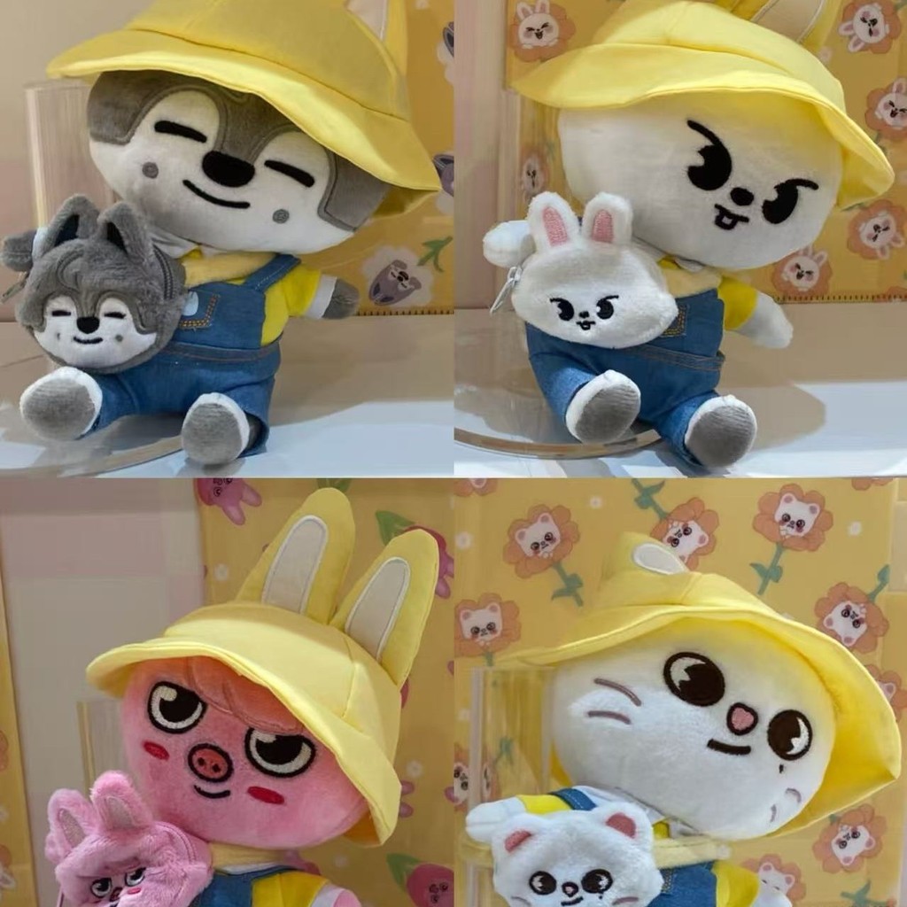 skz Spring Day Kindergarten Card Holder Cute Stray Child Plush Pendant ...