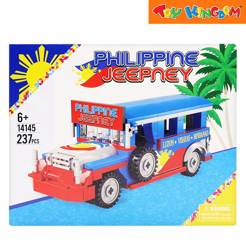 KidShop Philippine Jeepney 237pcs Building Block Set | Shopee Philippines