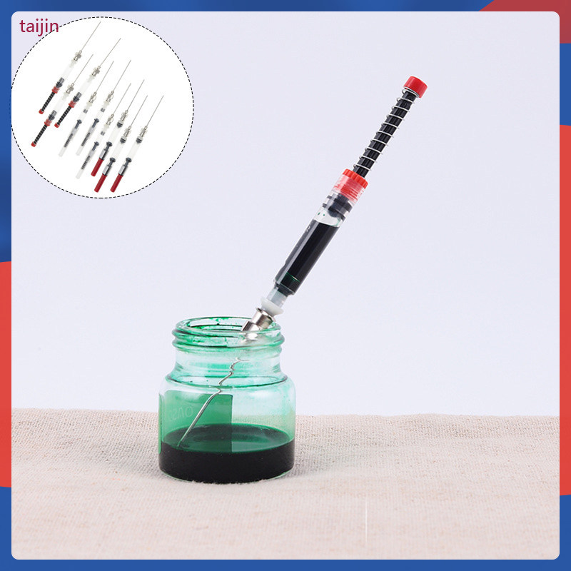 9Pcs Plastic na Refill Tube ng Fountain Pen Ink Absorber Ibat Ibang ...