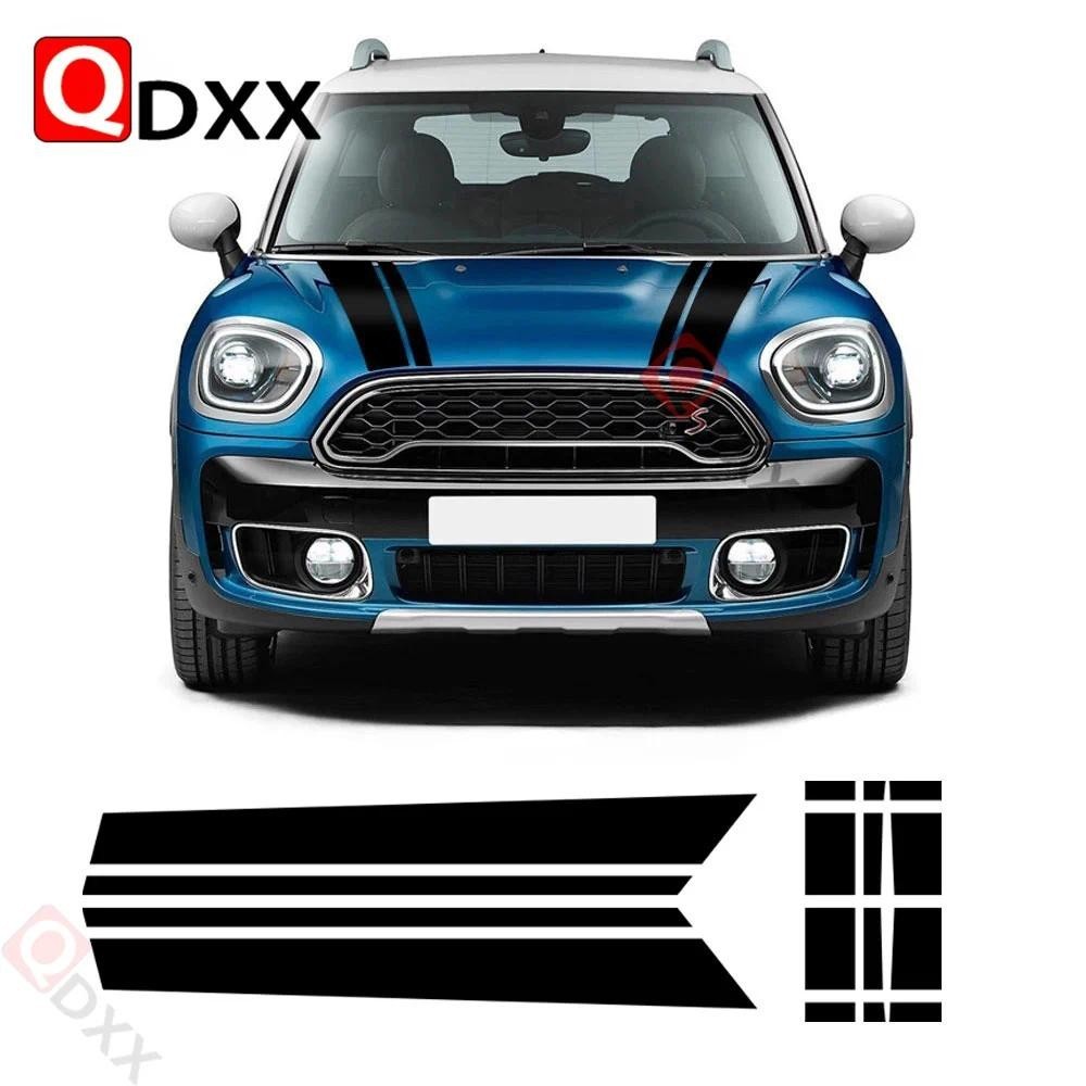 Car Styling Hood Bonnet Cover Decal Side Skirt Racing Stripes Rear ...