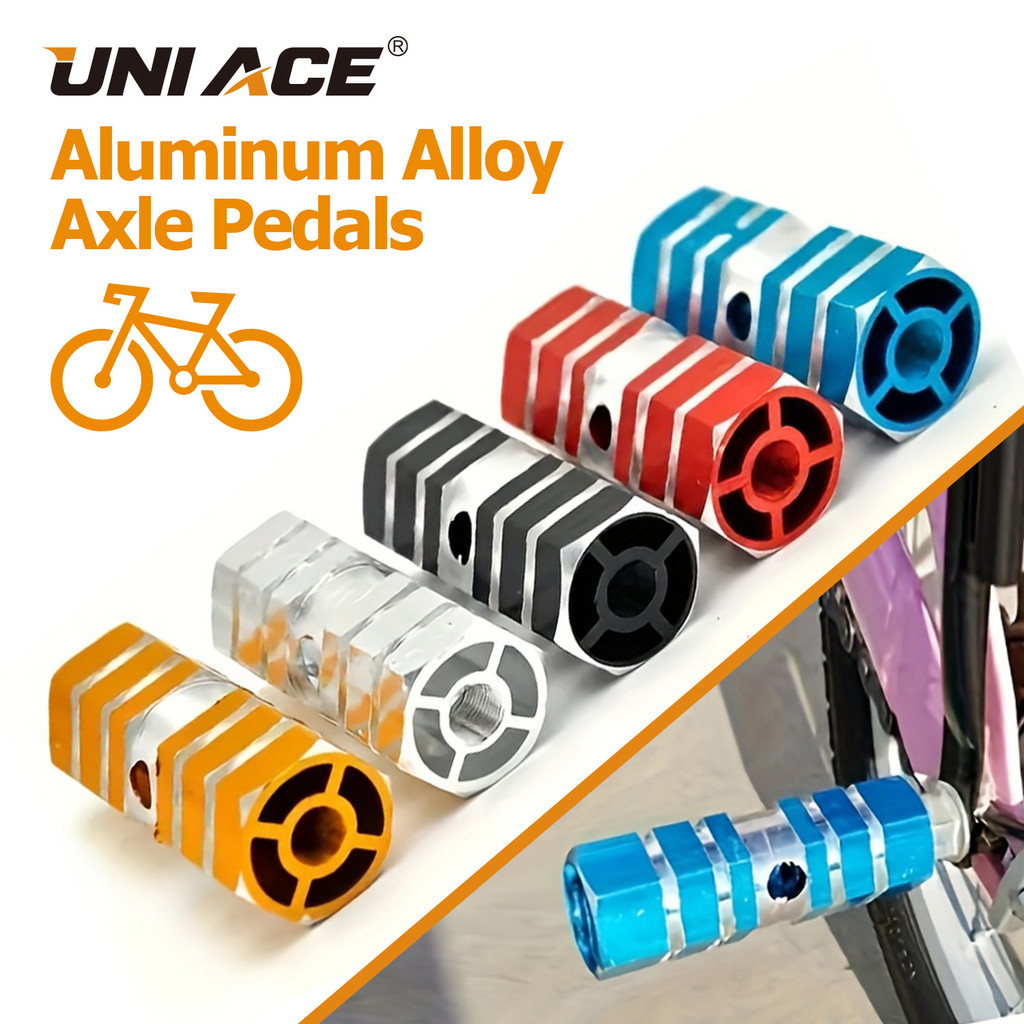 2pcs BMX Mountain MTB Bike Bicycle Alloy Axle Pedals,Foot Stunt Pegs ...