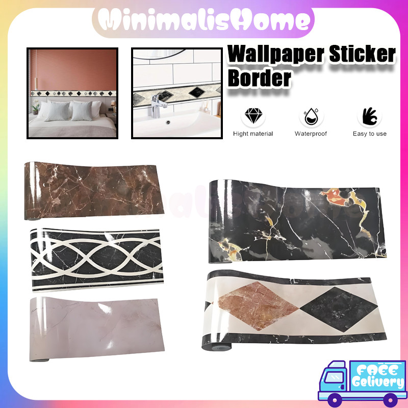 Sticker List Border Glossy/Wall Border Premium Sticker list Wallpaper ...