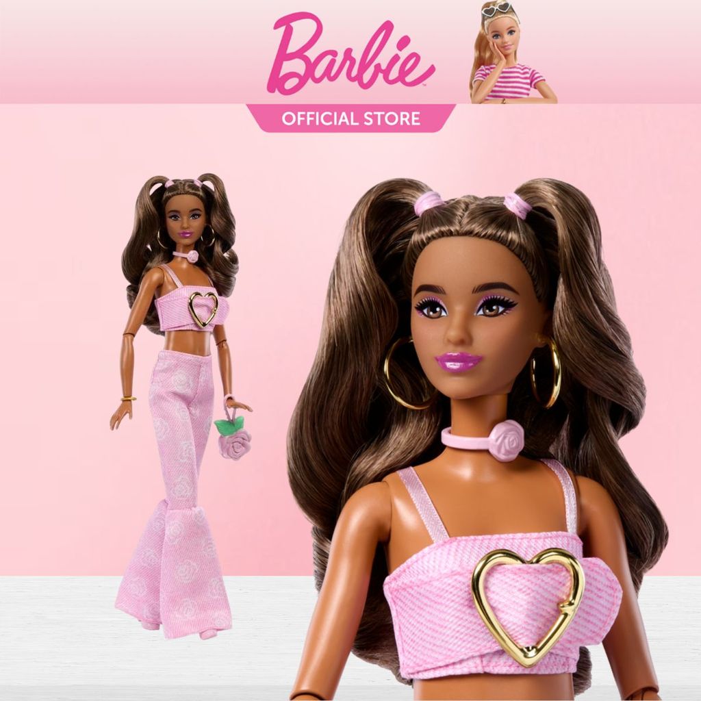 Barbie Deluxe Style Fashion Doll #12 in Pink Denim | Shopee Philippines