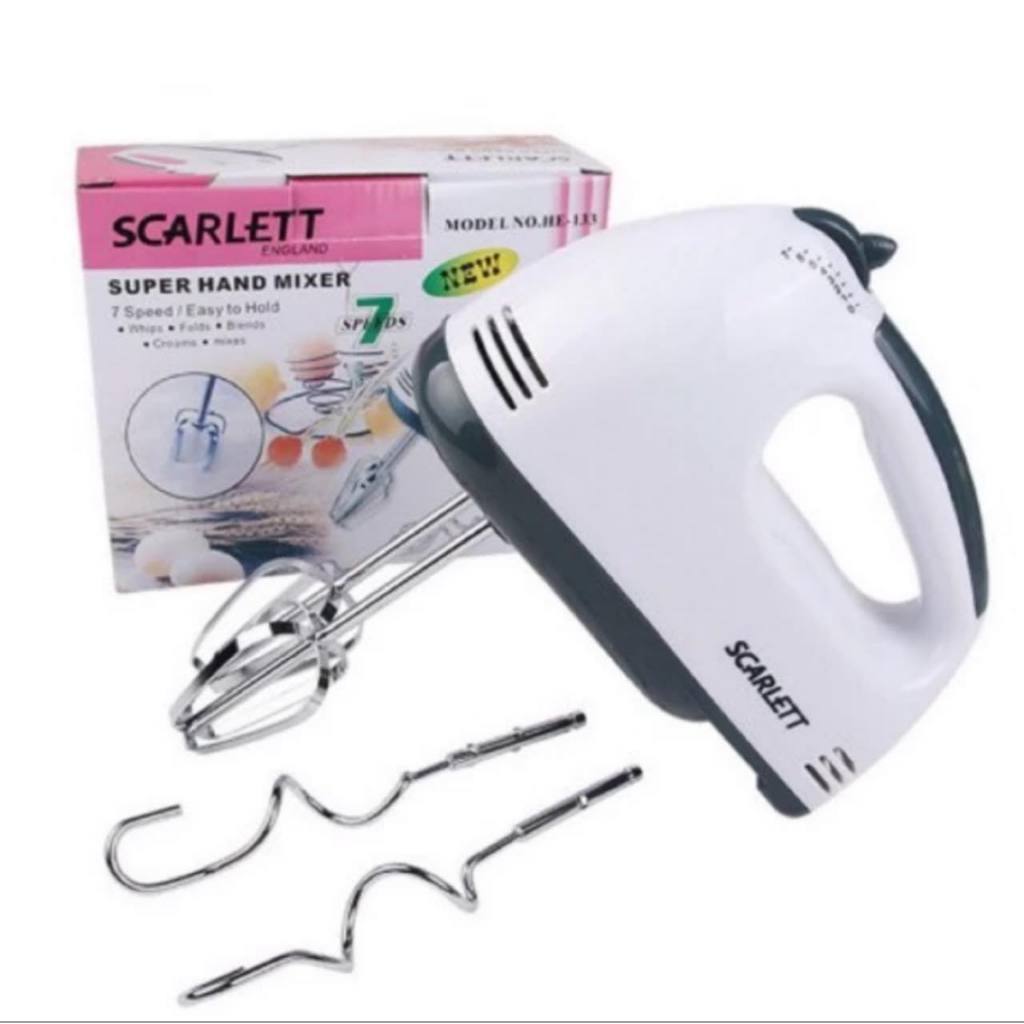 Scarlett KWI000020NOC Planetaria Kneading Machine with Mixer, Stainless