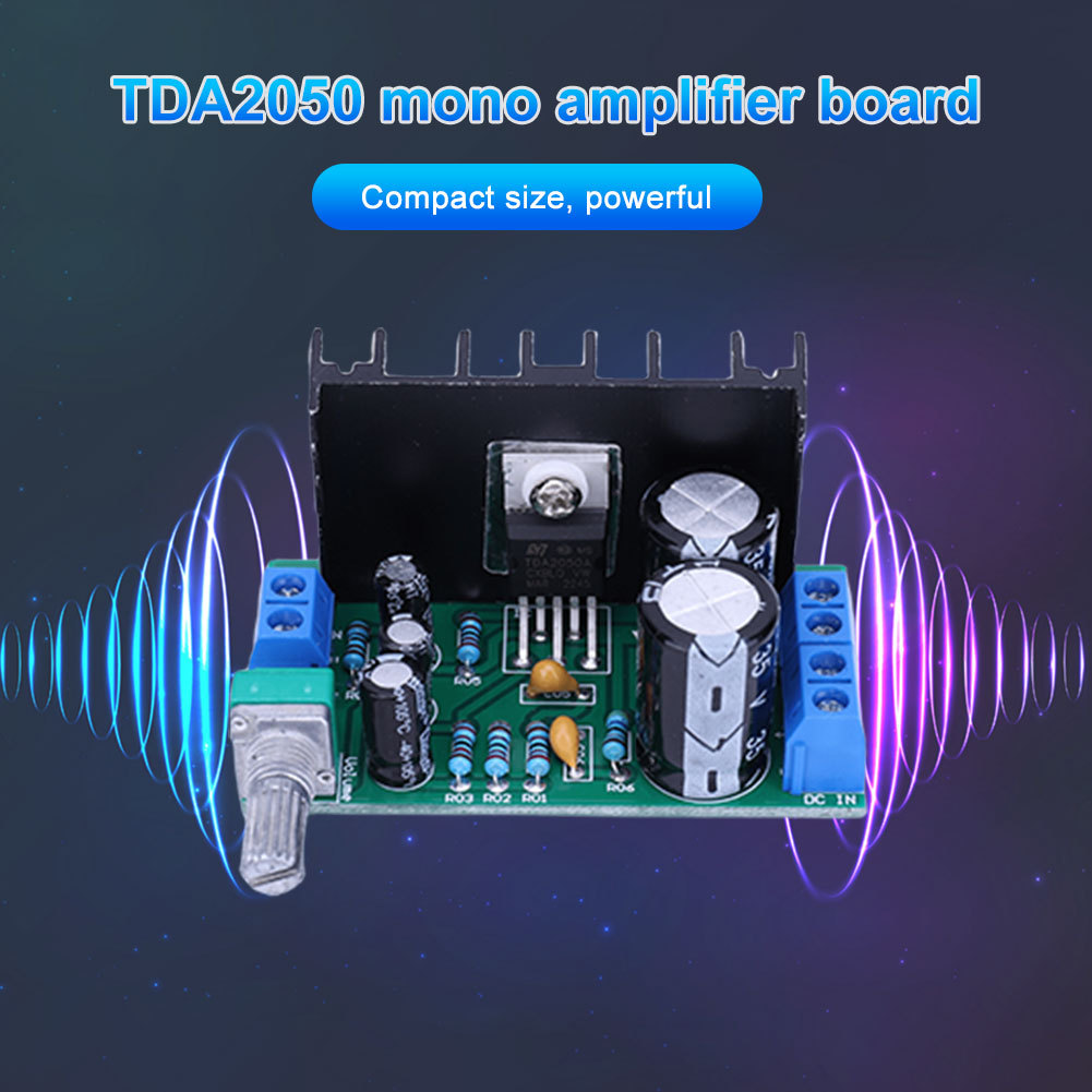 TDA2050 Audio Amplifier Module 1-2A Audio Amplifier Output Module 10 ...