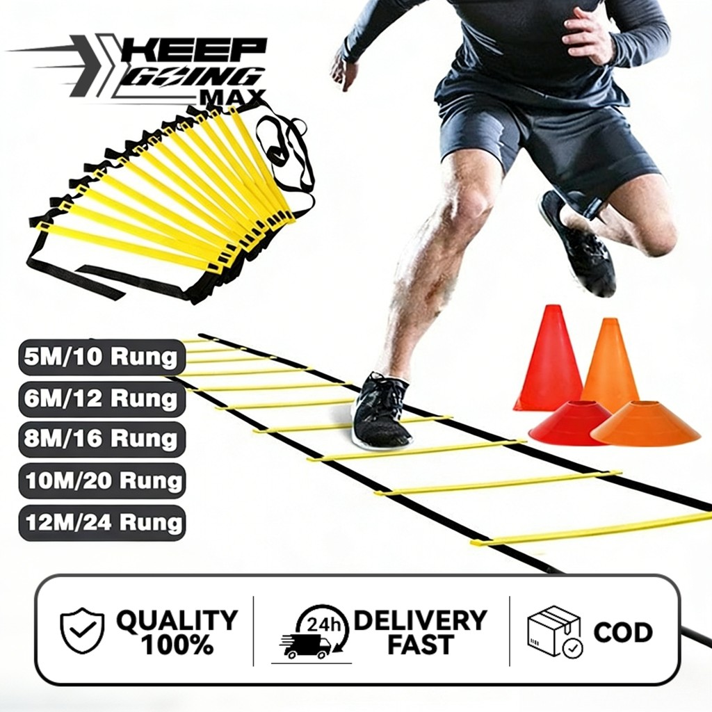 Speed Agility Ladder 5M–12M Training Ladder for Football Basketball ...