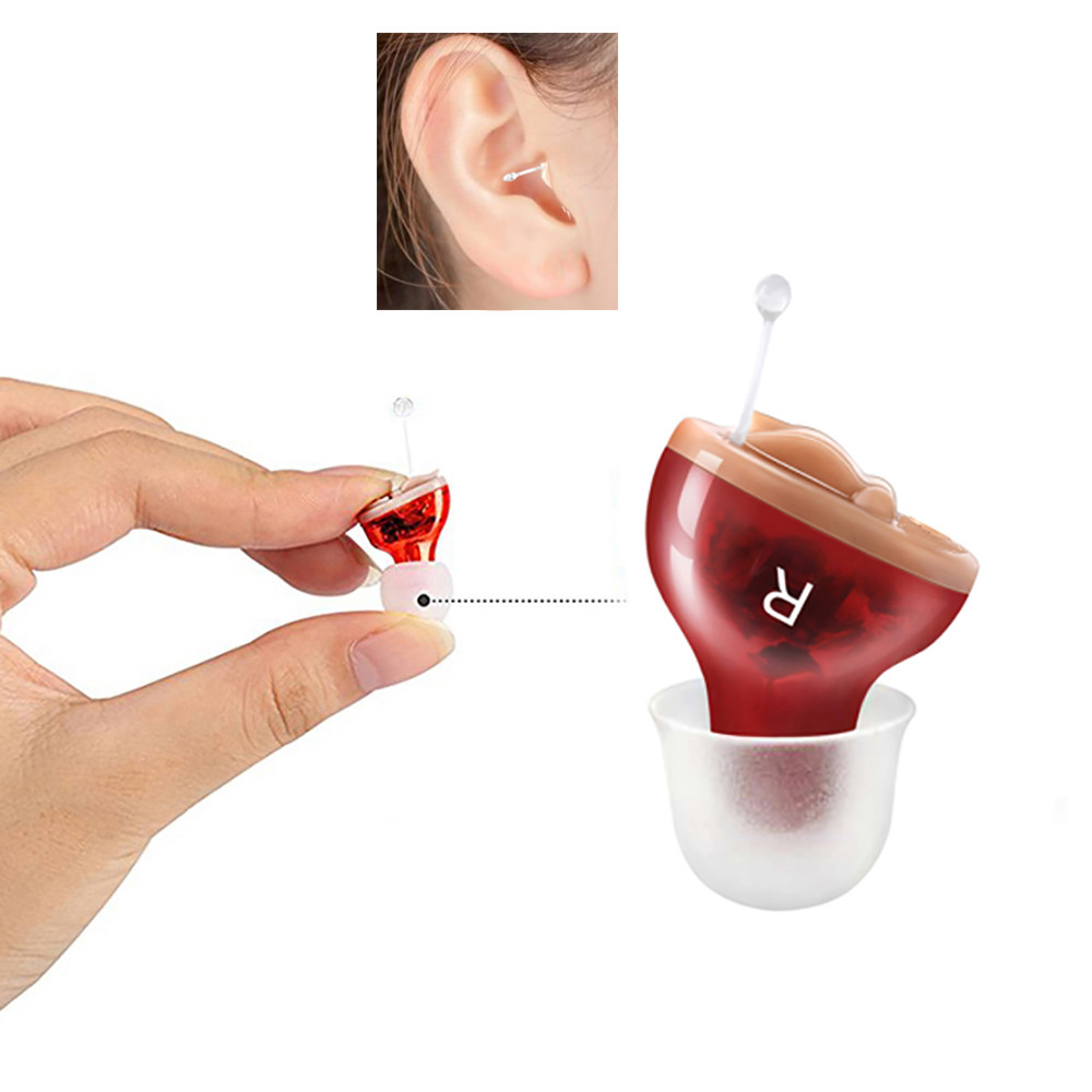 antactica Mini Size Inner Ear Invisible Hearing Aid Volume Adjustable ...