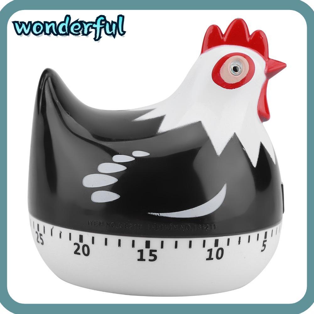 WONDER Countdown Kitchen Timer, Chicken Pattern 60 Minutes Cooking ...