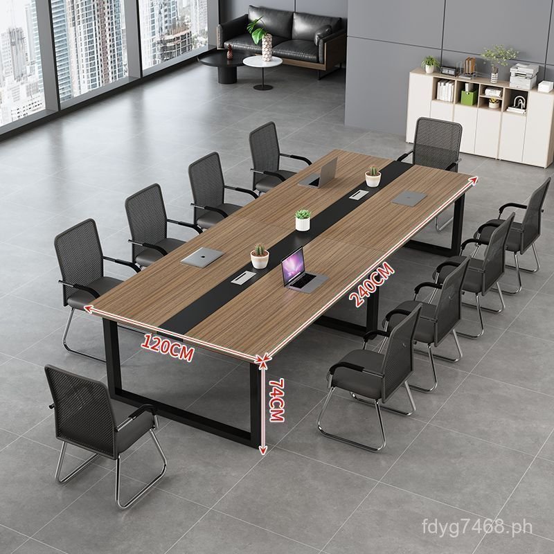 Workbench workstation office long conference table modern modular staff ...