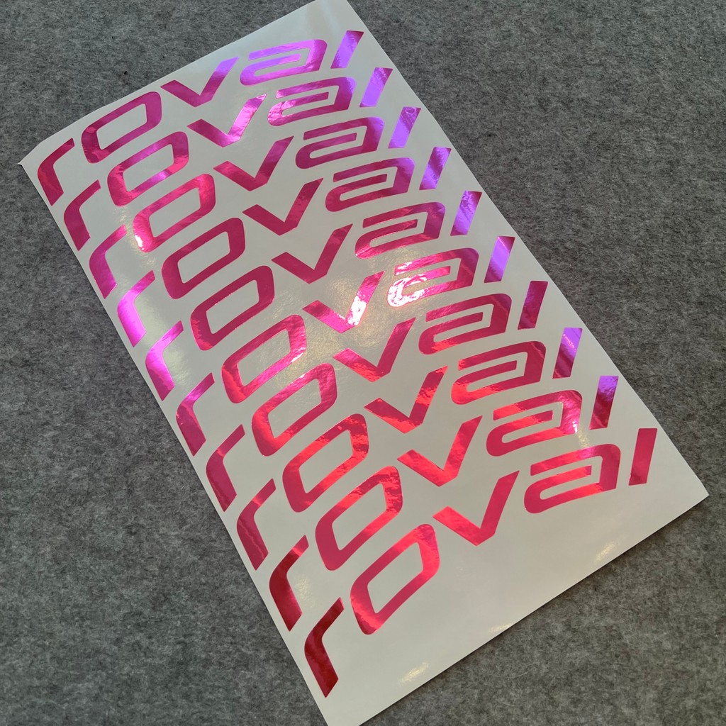 Lightning ROVAL SPRINT CLX Road Wheel Set Logo Color Change Sticker ...