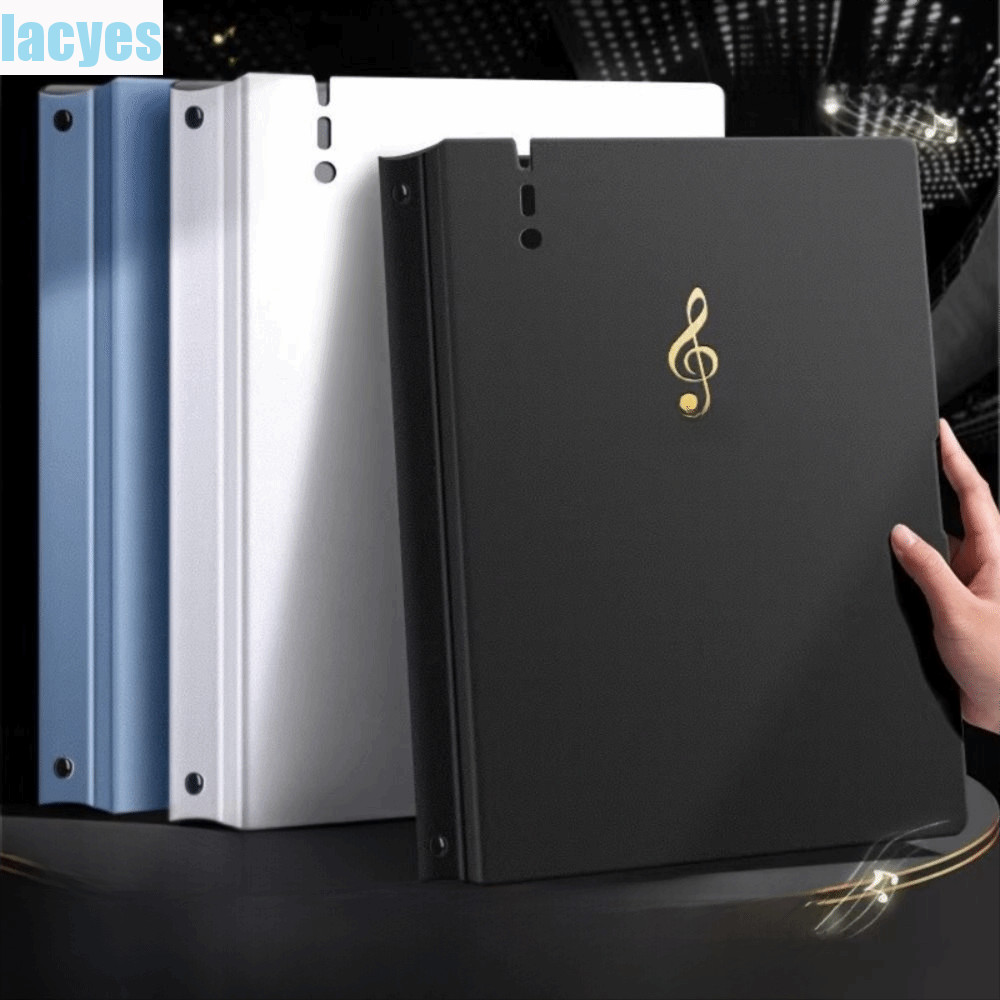 LACYES Sheet Music Folder, A4 Spiral Music Score Binder, Instrument ...