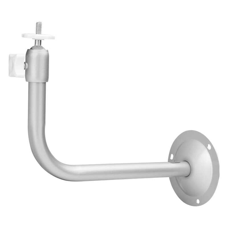 06 Aluminum bend pipe monitoring bracket base universal head L-shaped ...