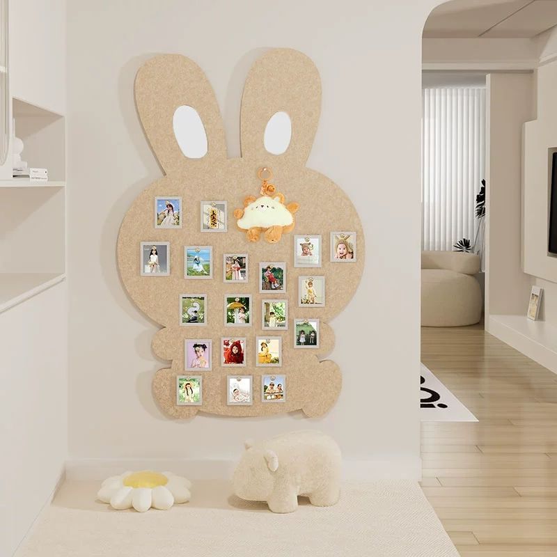 2026 new model Rabbit Wool Felt Wall Sticker Photo Wall Background ...