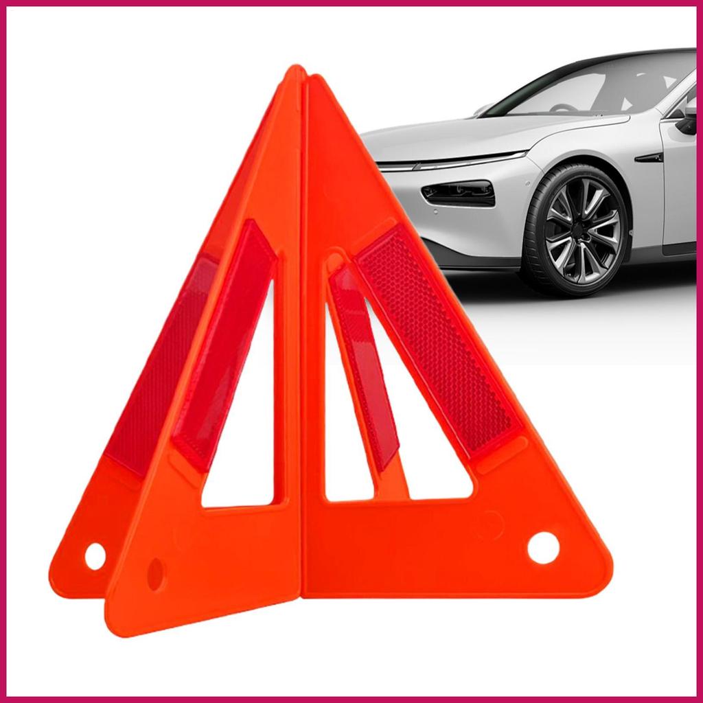 Foldable Warning Triangle Foldable Warning Reflective Triangle Symbol ...