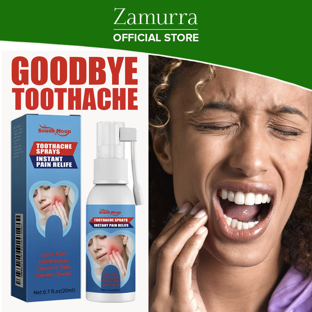 Tooth Pain Relief Spray 20ml Instant Toothache Numbing Spray Dental ...