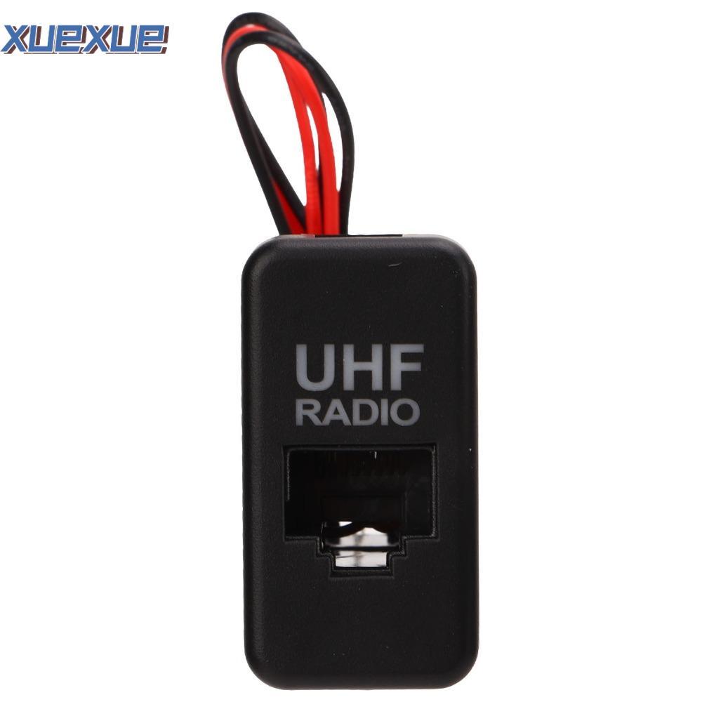 XUEXUE UHF Radio Socket, Waterproof Blue LED RJ45 Socket, Modern Design ...