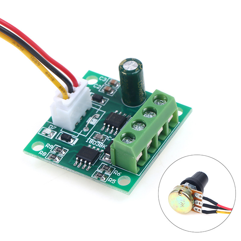 greesou Adjustable Driver Board DC Motor Speed Controller PWM 1803BK 1 ...