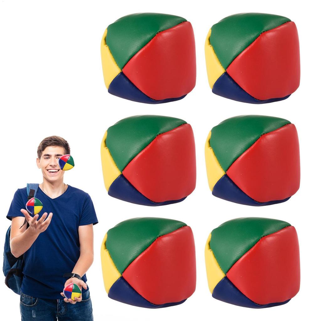6pcs Juggling Balls Set Juggling Sets Smooth Durable Juggle Ball ...