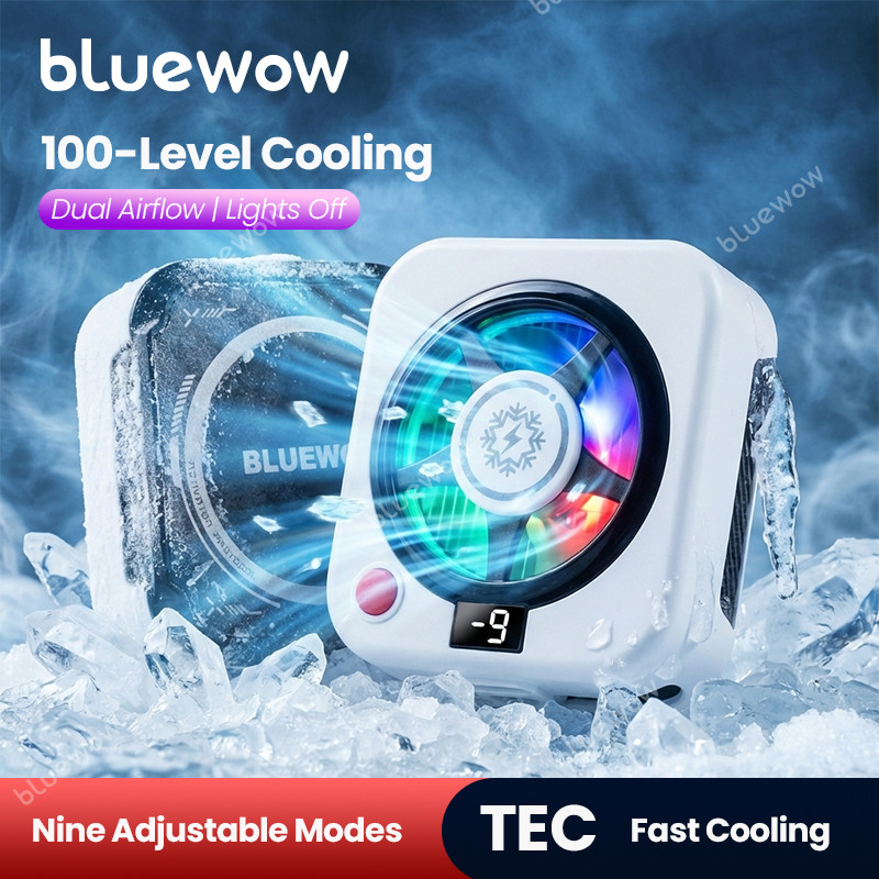 BlueWow TL26 Phone Radiator 100-Level Cooling Dual Airflow Fast Cooling ...