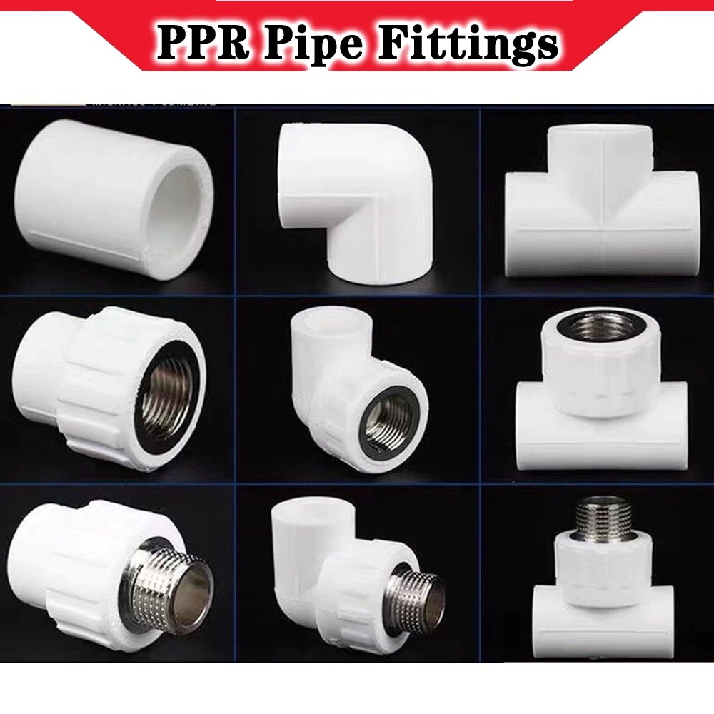 PPR Fittings 1/2 ang 3/4 Inch | Durable Leak-Proof Assorted for ...