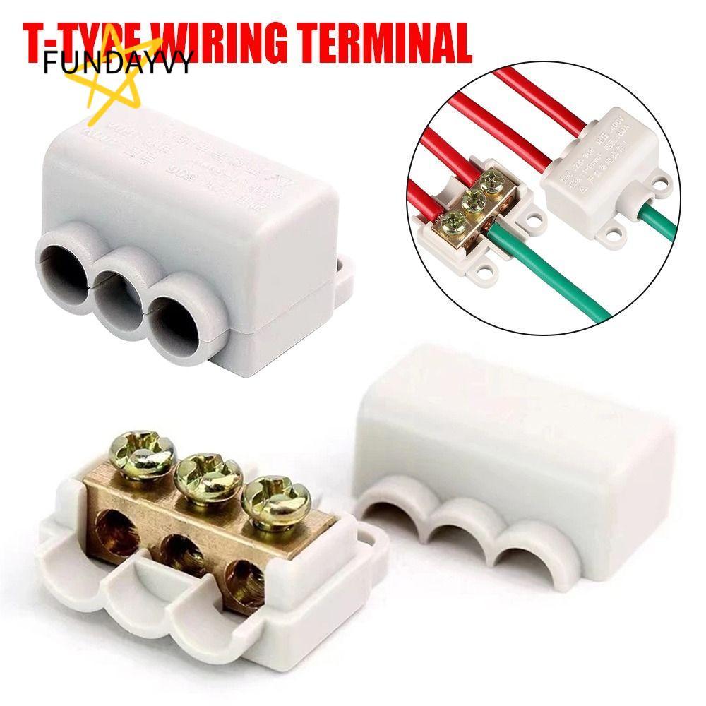 FUNDAYVY High Power Branch Terminal Universal Splitter Wire Connector ...