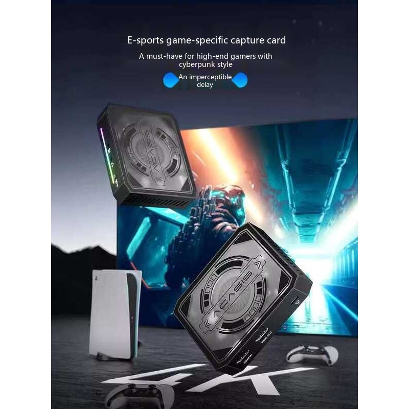 Escape capture card live streaming dedicated 4 K HD PS 5 game recording ...