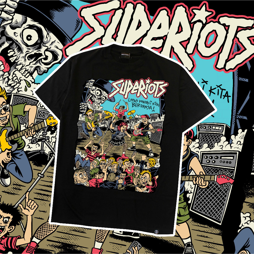 HOT Original Superiots Band T-Shirt Removed by Buzztard Records ...
