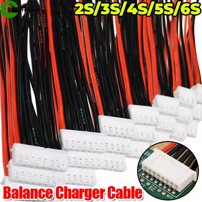 2/4Pcs Balance Charging Cables - 2S 3S 4S 5S 6S Lipo Battery Connector ...