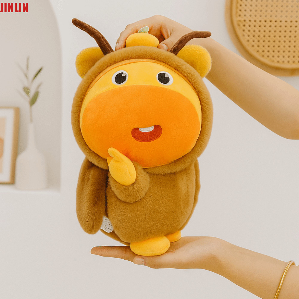 JINLIN Capybara Lulu Doll Toy, Cockroach Cartoon Capybara Doll Plush ...