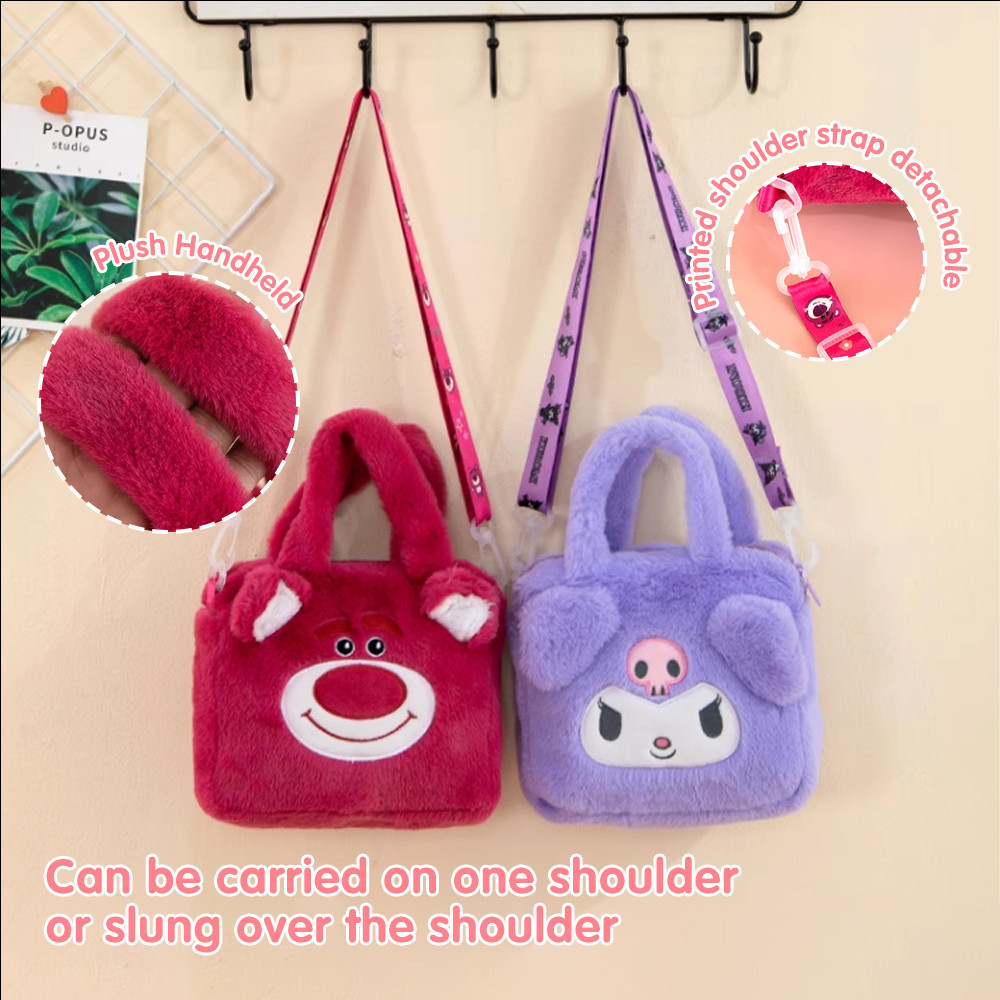 Cartoon Cute Plush Handbag Shoulder Bags Birthday Gift New Sanrio ...