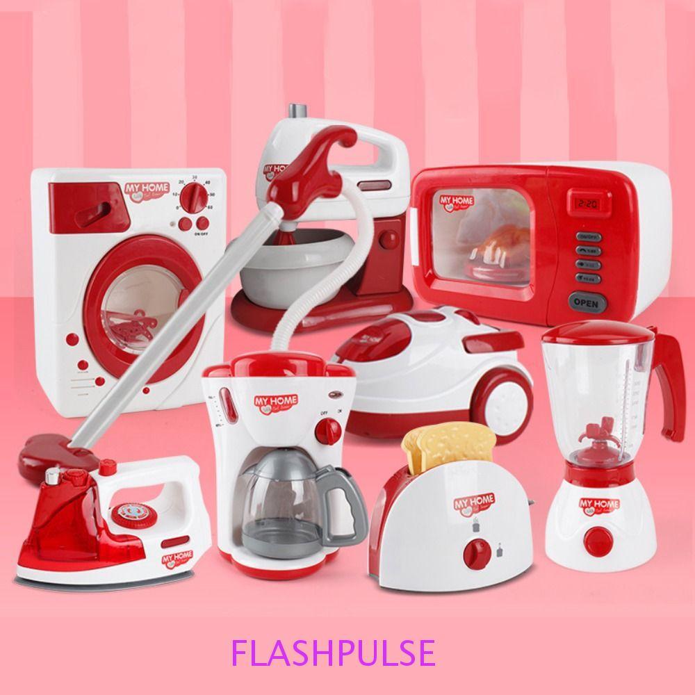 FLASHPULSE Simulation Electric Appliances, Cooking Toy Small Simulation ...