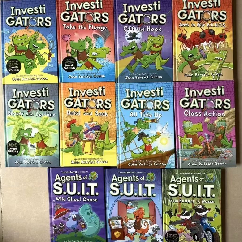 English Hilarious Bridge Comics Hardcover Edition InvestiGators Boxed ...
