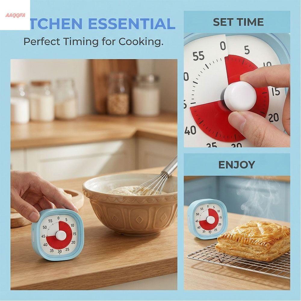 Visual Timer, Time Management 60-Minute Kitchen Countdown Reminder ...
