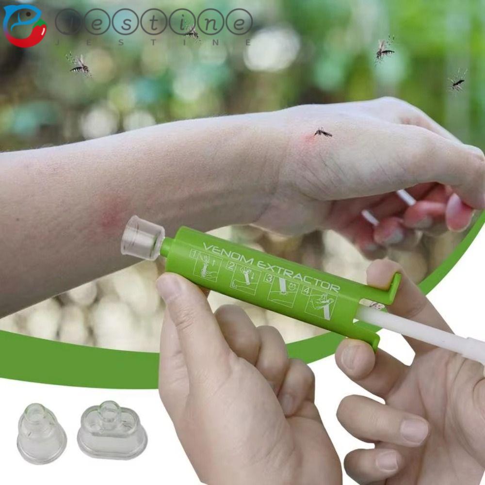 JESTINE Bug Bite Suction Tool, Vacuum Poison Remover Bite Venom ...