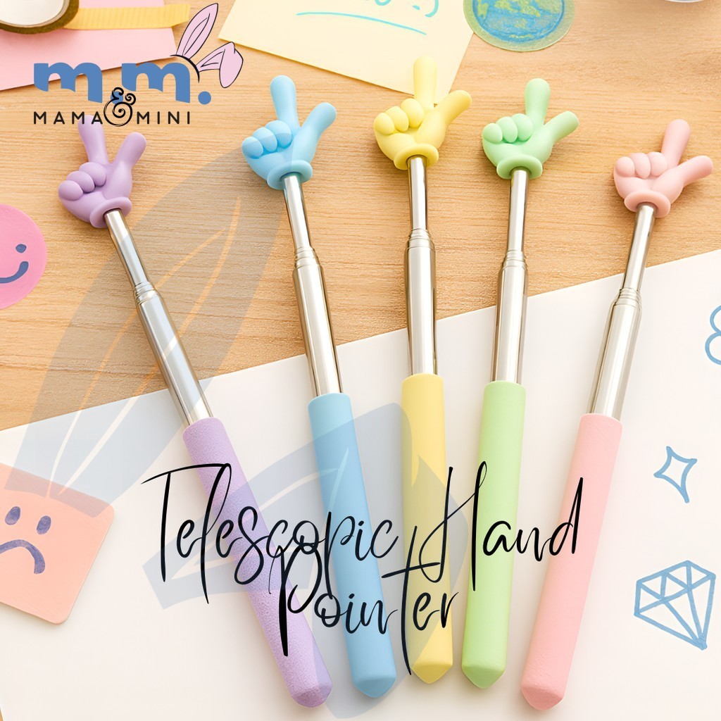 Manjaku Alat Tunjuk Lucu Warna Warni Telescopic Finger Pointer Pointing ...