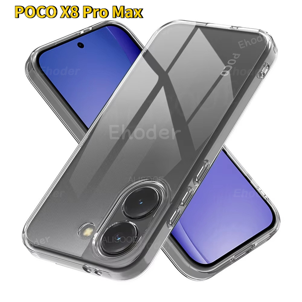 UPLAI Cover per Xiaomi Poco X8 Pro Max, Ultra Sottile Grado